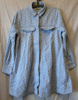 Blue Denim Shirt Dress Size 10 Asos