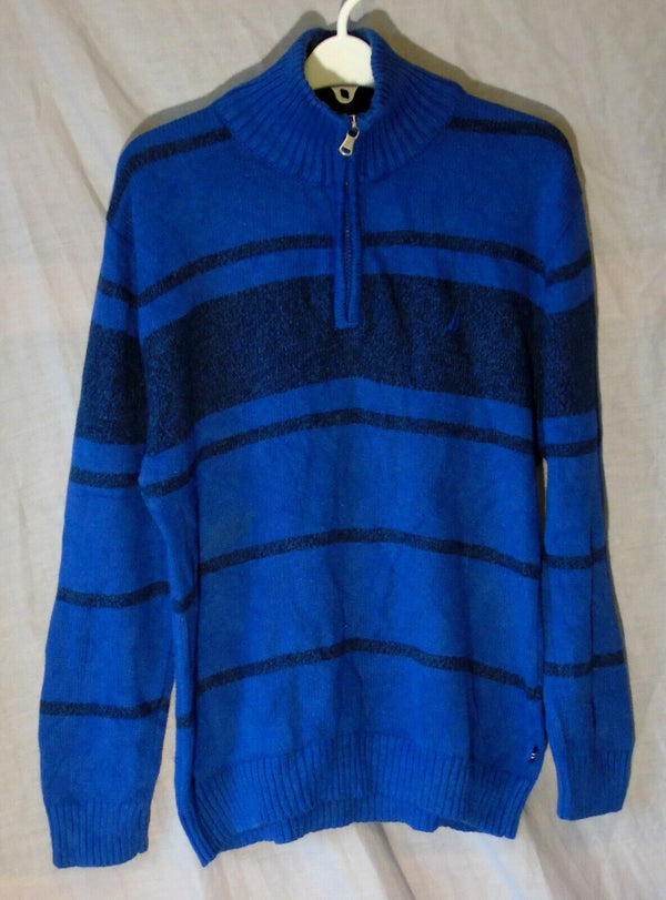 Blue Funnel Neck Jumper Age 10-11 Years Nautica