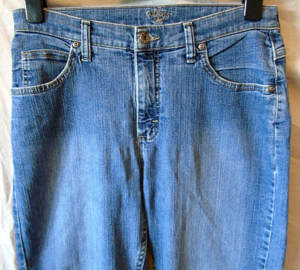 Blue Mid Rise Jeans Size 14 Lee Riders 32"W 28"L