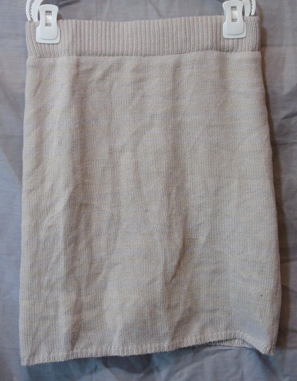 Beige Soft Knit Stretch Skirt Age 12-13 Years Dazzlin