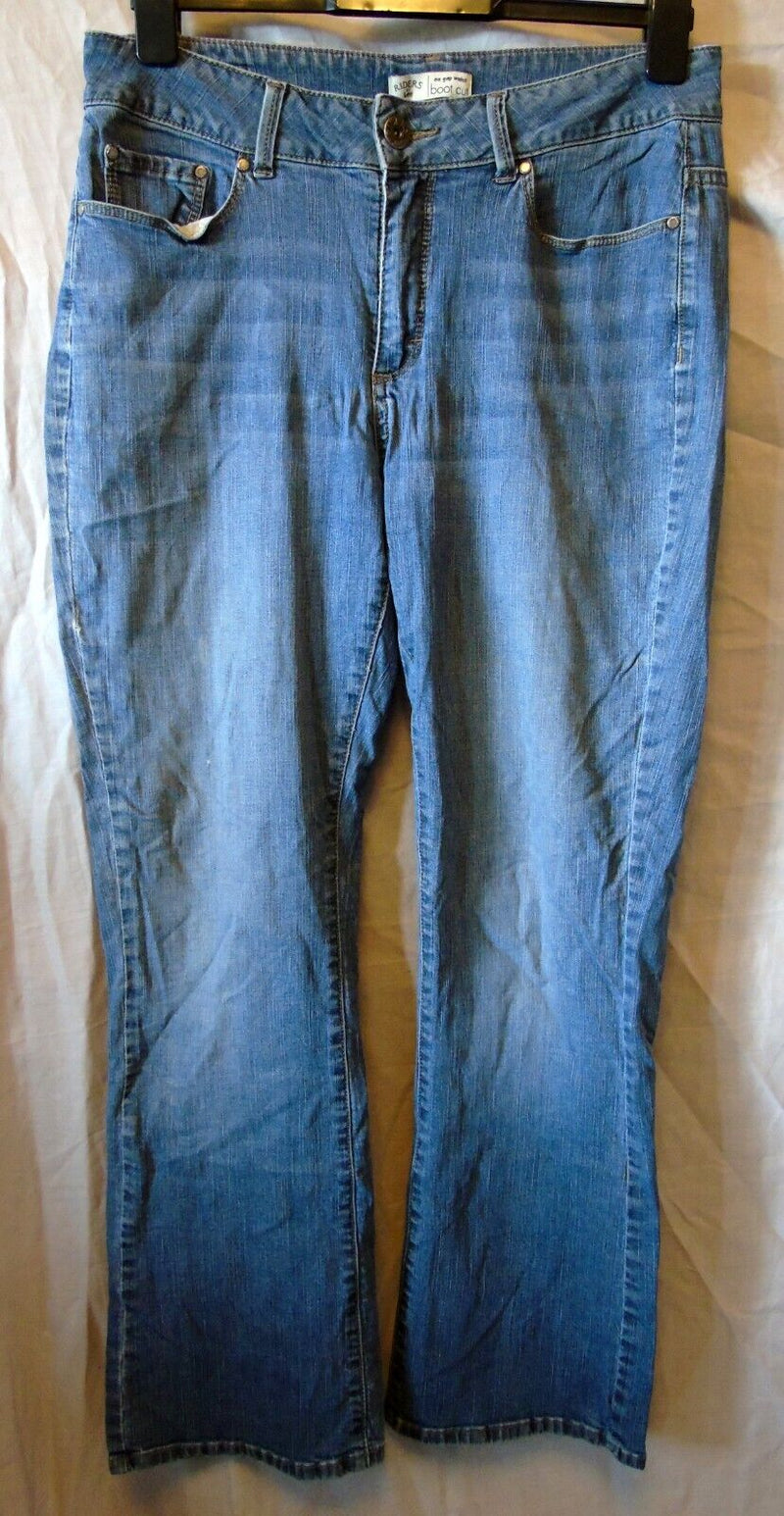 Blue Bootcut Jeans Size 16 Lee Riders 34"W 29"L