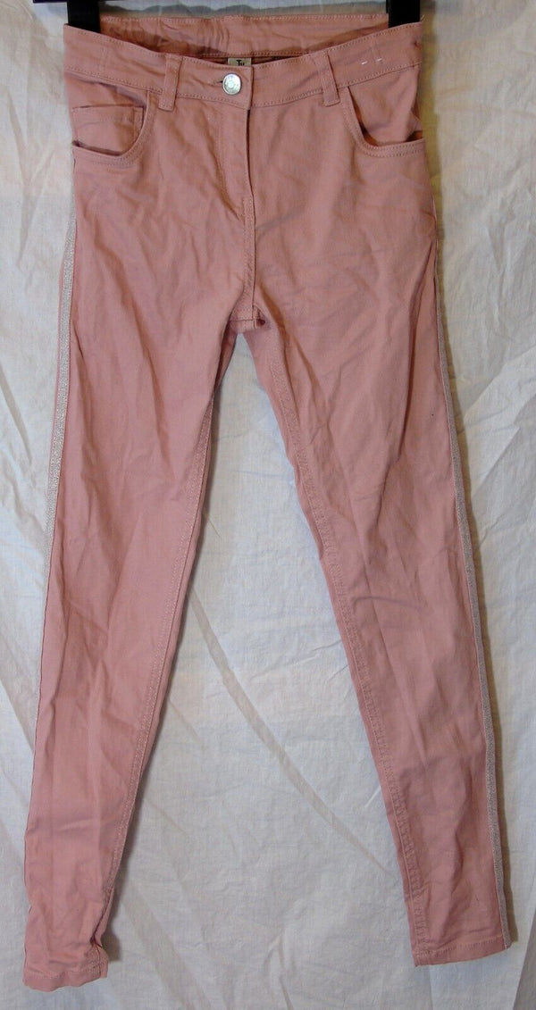 Pink Denim Skinny Stretch Jeans Age 12 Years TU