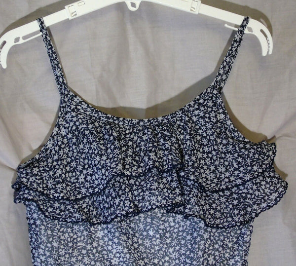 Black Floral Shorts Playsuit Age 11-12 Years Abercrombie Fitch