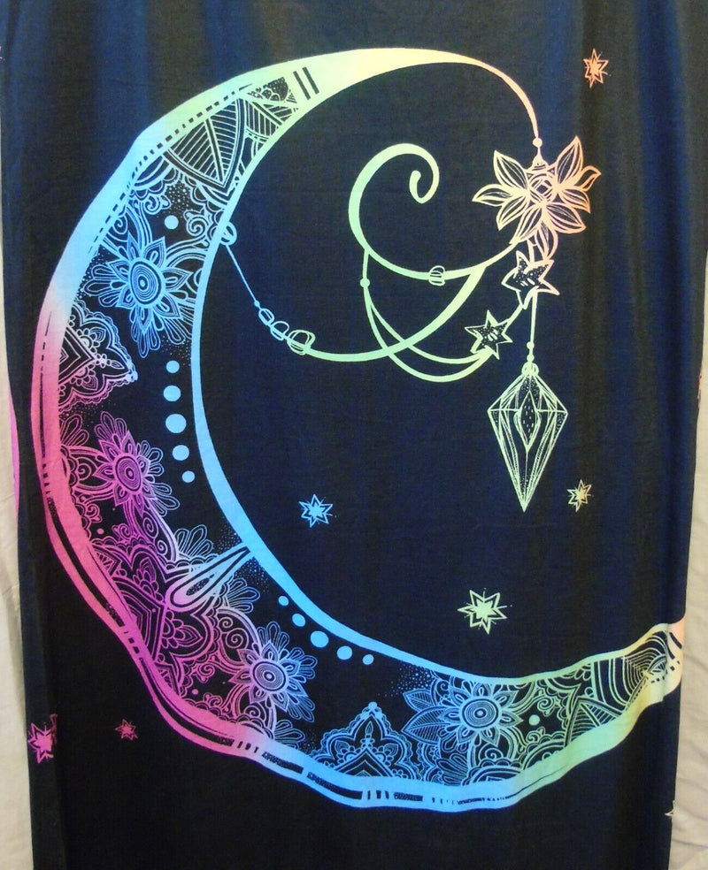 Black Multi Dreamcatcher Summer Maxi Dress Size 20 2XL Shein