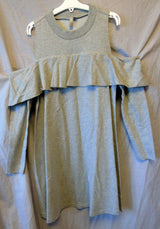 Light Grey Cold Shoulder Dress Age 13-14 Years Asos UK10