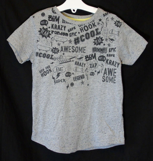 Grey Funny Tee T-Shirt Age 3-4 Years Primark