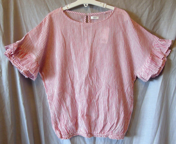 Pink Stripe Summer Blouse Top Age 16 Years Next