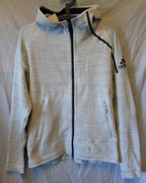 Grey Tracksuit Top Jacket Size 12-14 Adidas Primeknit RRP £120