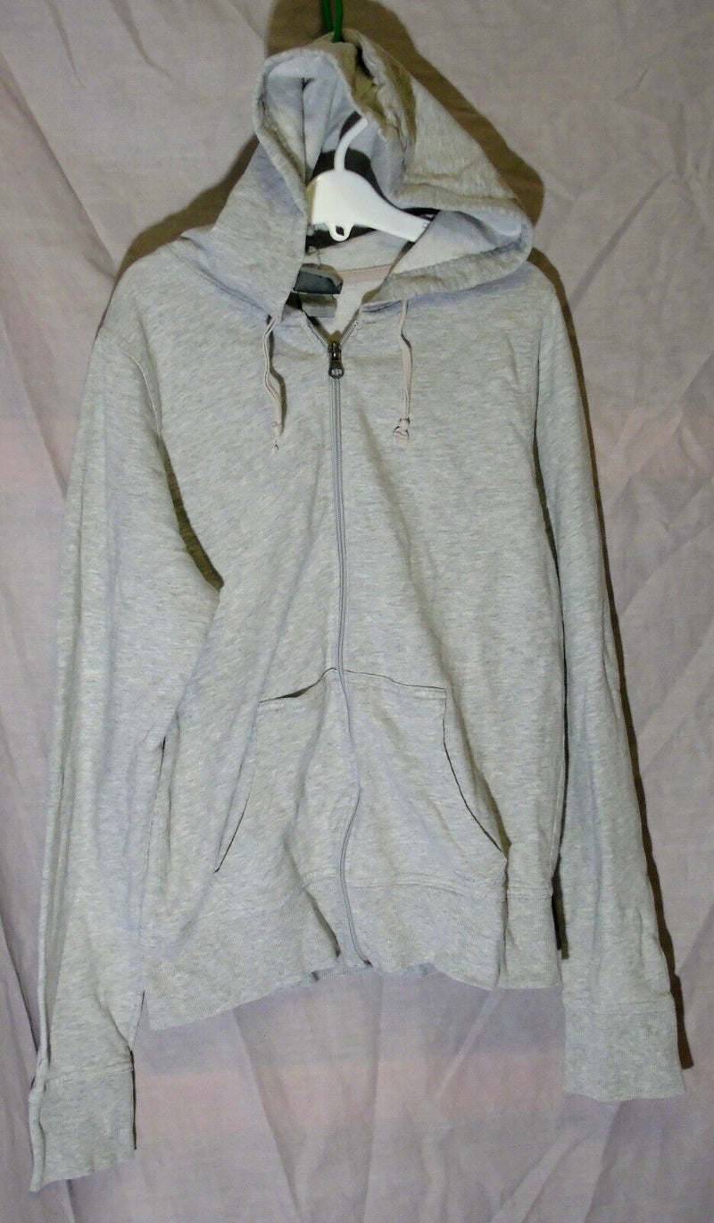 Light Grey Hooded Jacket Hoodie Age 12-13 Years Champion