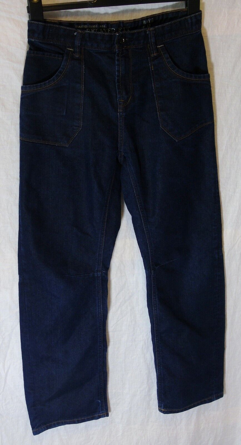 Blue Denim Relaxed Fit Jeans Age 13 Years Matalan