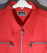 Red Collared Blazer Jacket Age 11-12 Years Versace