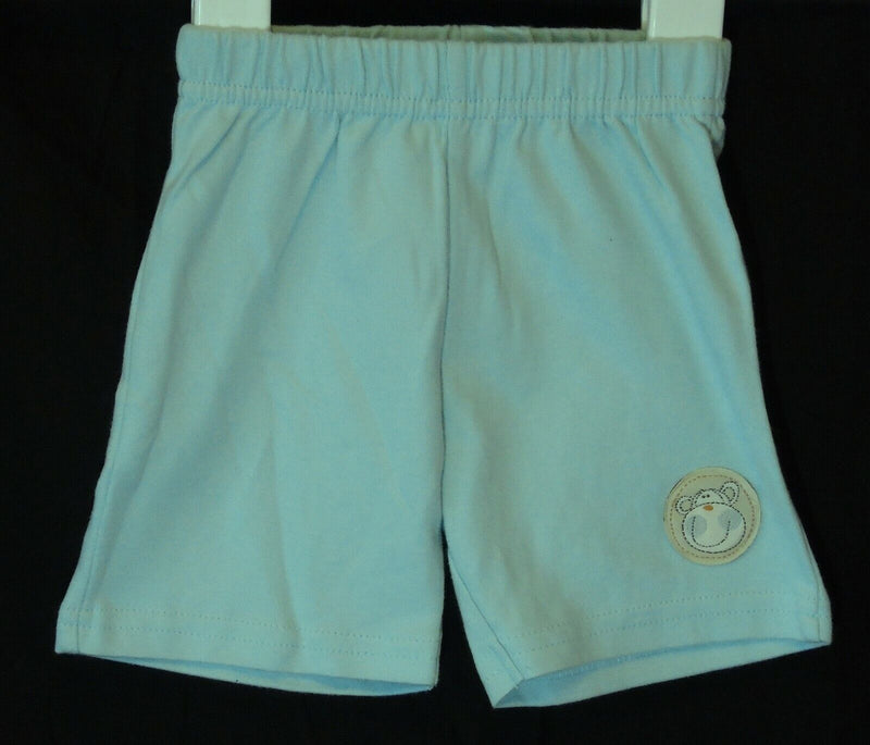 Aqua Blue Jogger Shorts Age 0-3 Months 12lbs George