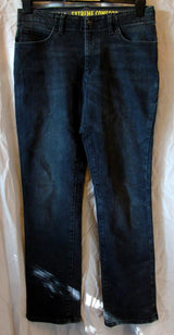 Black Comfort Stretch Jeans Size 14 Lee 31"W 30"L