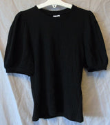 Black Stretchy Top Size 8 LA Atelier Age 13-14 Years