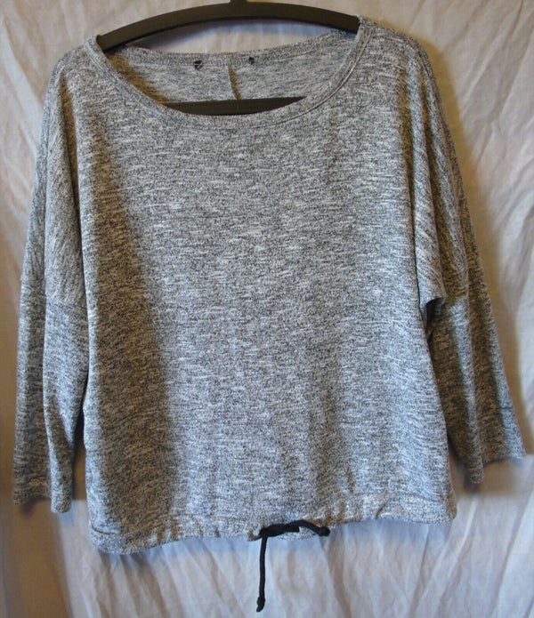 Grey Thin Knit Jumper Size 10 Primark