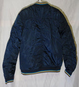 Blue Sheen Bomber Jacket Coat Age 10-11 Years Ellos